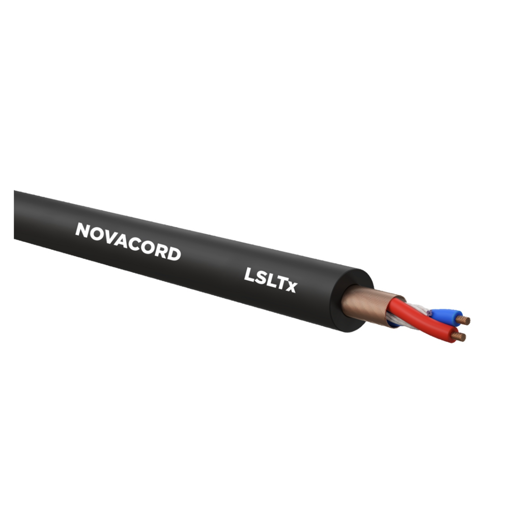 Кабель DMX в нарезку Novacord DMX 2x0,34 LSLTx