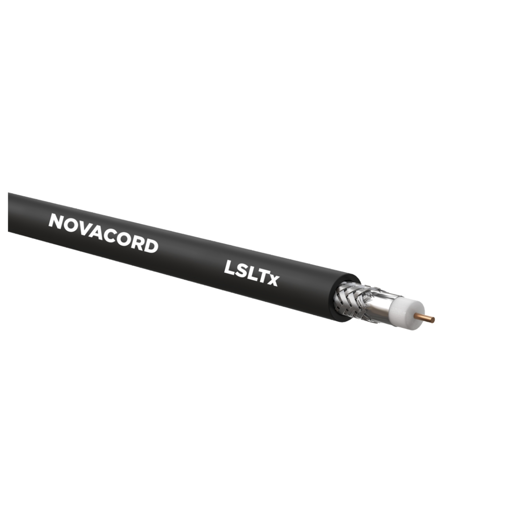 Кабель коаксиальный в нарезку Novacord HD PRO 0.8/3.7 LSLTx