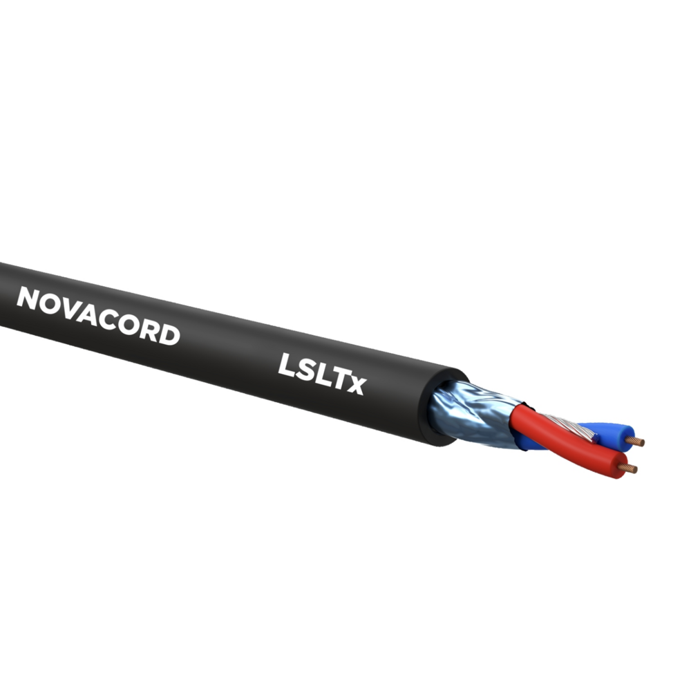 Кабель микрофонный в нарезку Novacord MICRO 22 Slim LSLTx