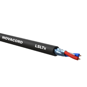 Кабель микрофонный в нарезку Novacord MICRO 22 Slim LSLTx