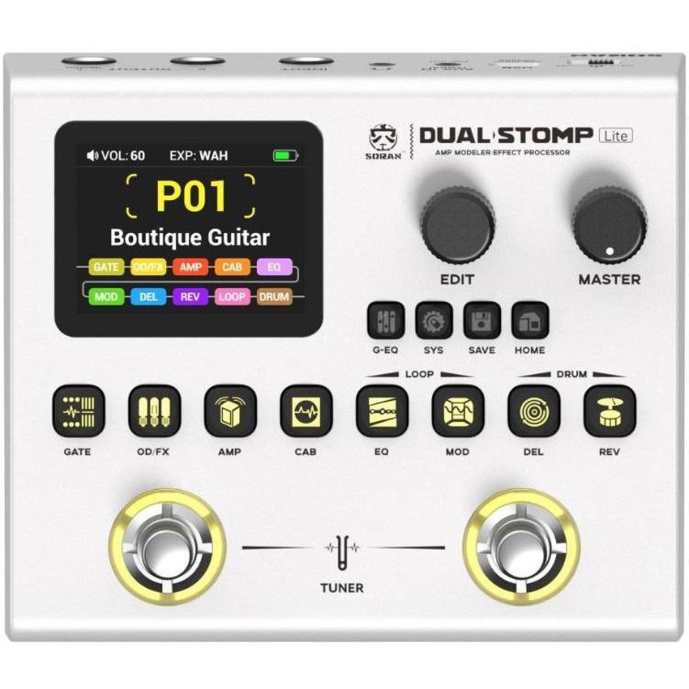 Гитарный процессор Soran JME-02 Dual Stomp Lite