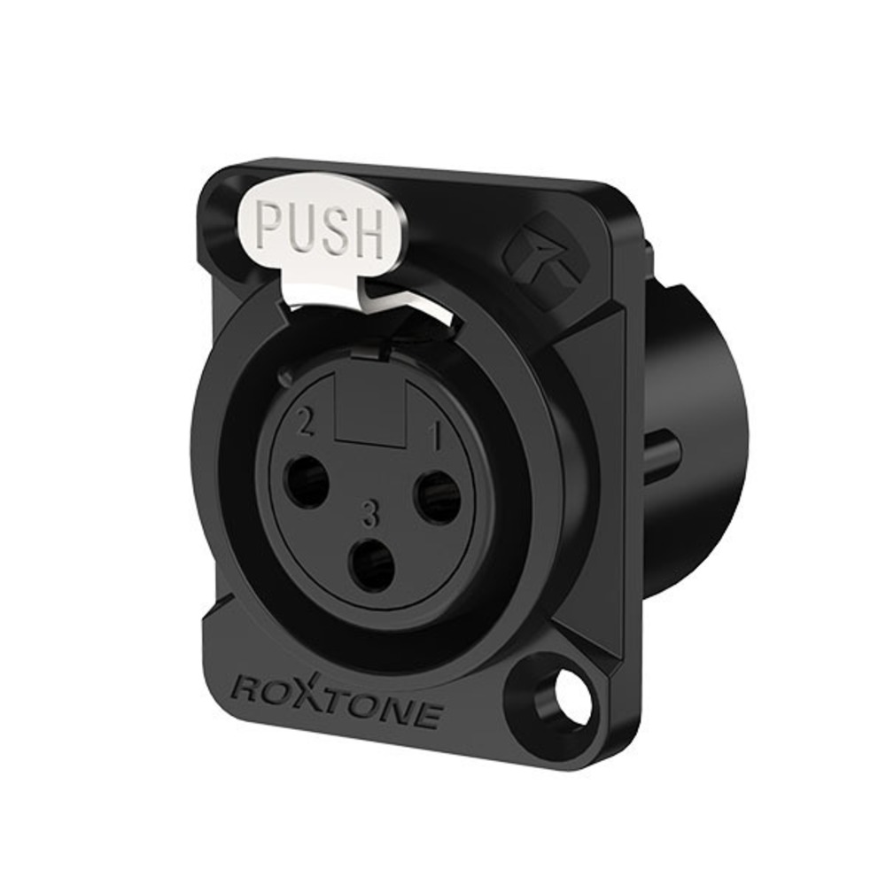 Терминал XLR (Мама) Roxtone RX3FDHD-BG
