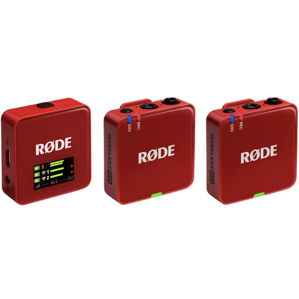 Радиосистема на два микрофона Rode Wireless GO (Gen 3) RED