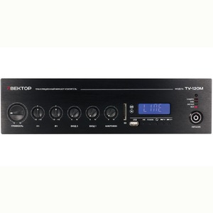 Микшер-усилитель комбинированный Вектор ТУ-120М V2