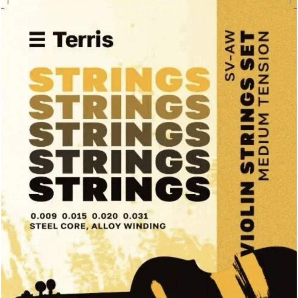 Струны для скрипки TERRIS SV-AW