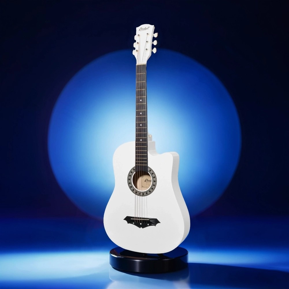Акустическая гитара ROCKET 3810C WH
