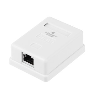 Розетка RJ 45 и телефон Advant ADV5e-FWS1RJ45