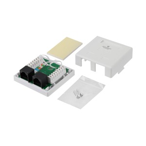 Розетка RJ 45 и телефон Advant ADV5e-WS2RJ45