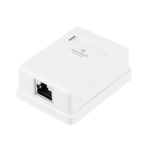 Розетка RJ 45 и телефон Advant ADV6-FWS1RJ45