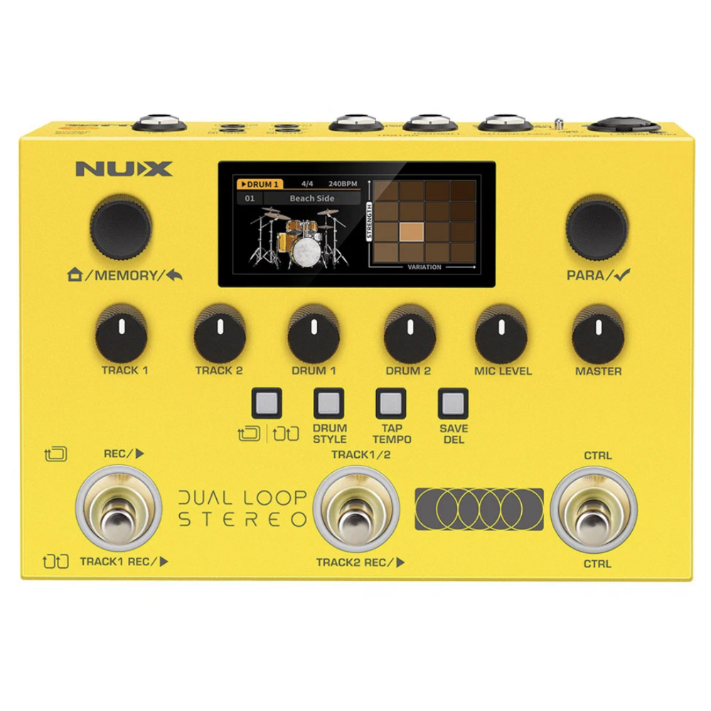 Педаль эффектов NUX NML-3DLS Dual Loop Stereo