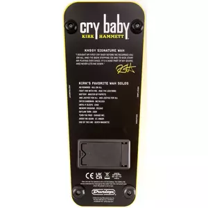Педаль эффектов Dunlop KH95Y Kirk Hammett Cry Baby Wah Limited Edition