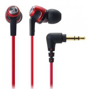 Наушники вставные классические Audio-Technica ATH-CK323M RD