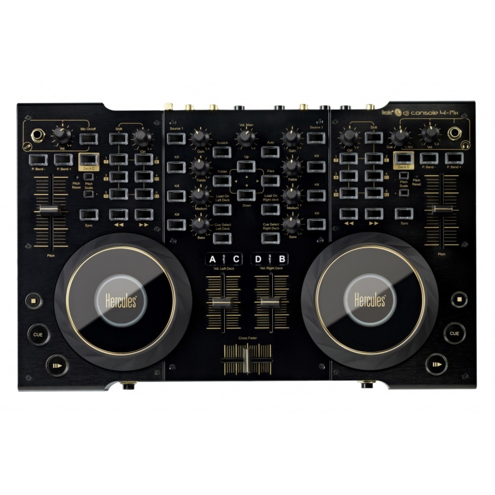 DJ контроллер Hercules DJ Console 4-Mx Black