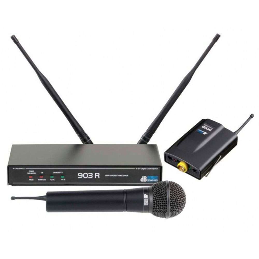 Радиосистема с ручным передатчиком dB Technologies PU903M(UG-1)