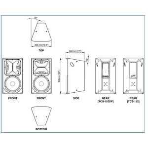 Пассивная AC Turbosound TCS-152