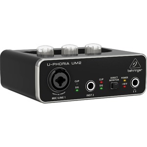 Внешняя звуковая карта с USB Behringer UM2 U-PHORIA