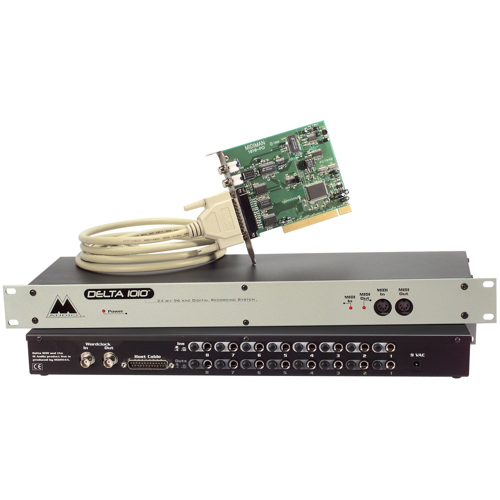 Внешняя звуковая карта с USB M-Audio Delta 10/10
