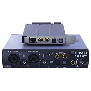 Внешняя звуковая карта с USB E-MU 1616M PCIe