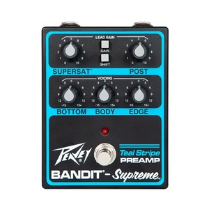Гитарный аналоговый преамп PEAVEY Bandit Supreme Teal Stripe Preamp