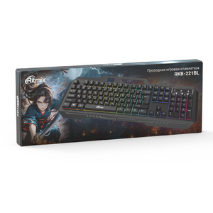 Клавиатура игровая Ritmix RKB-221BL