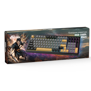 Клавиатура игровая Ritmix RKB-598BL black