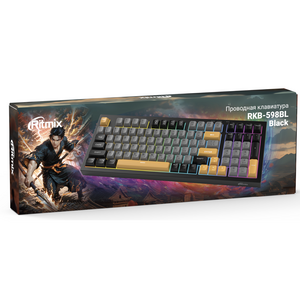Клавиатура игровая Ritmix RKB-598BL grey