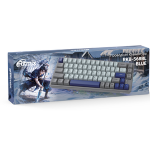 Клавиатура игровая Ritmix RKB-568BL blue