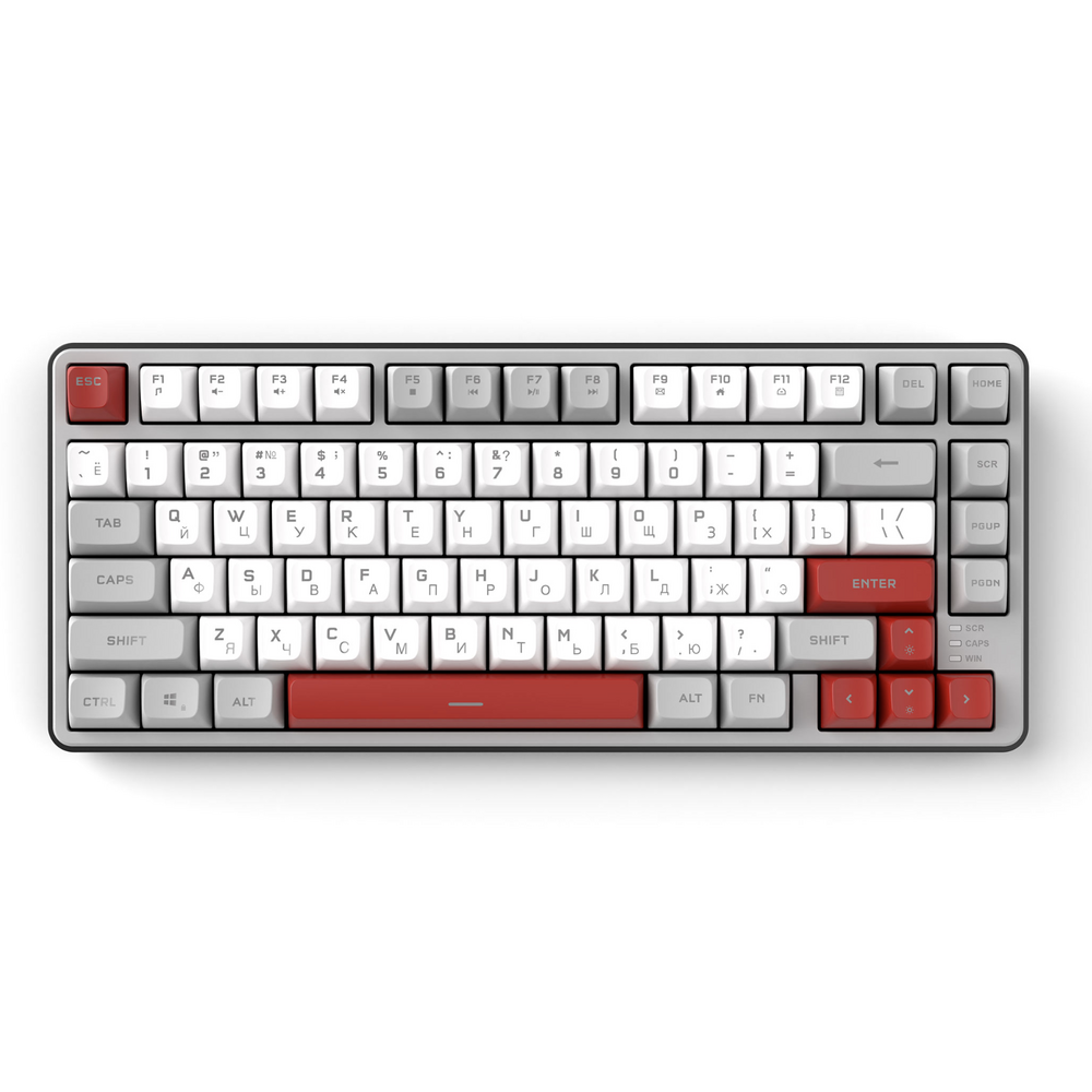 Клавиатура игровая Ritmix RKB-681BL grey