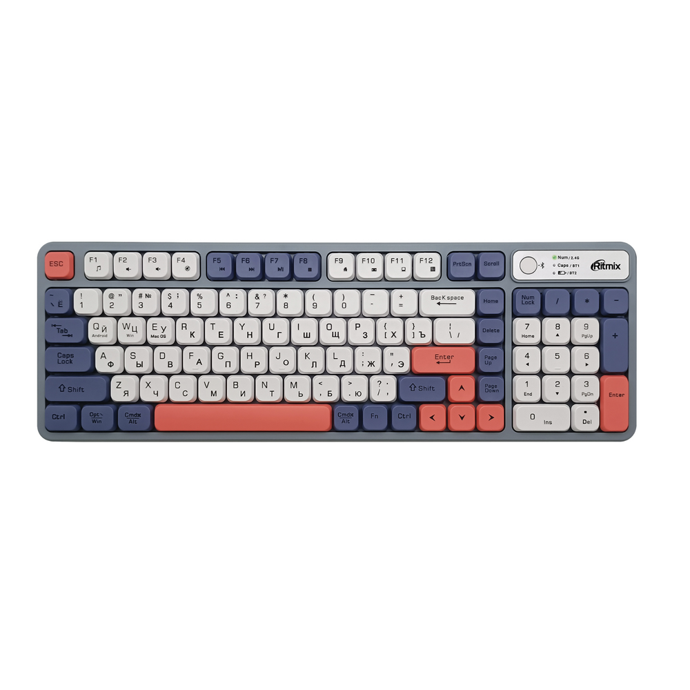 Клавиатура игровая Ritmix RKB-504W