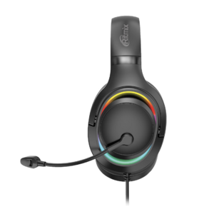 Компьютерная проводная гарнитура Ritmix RH-615M black