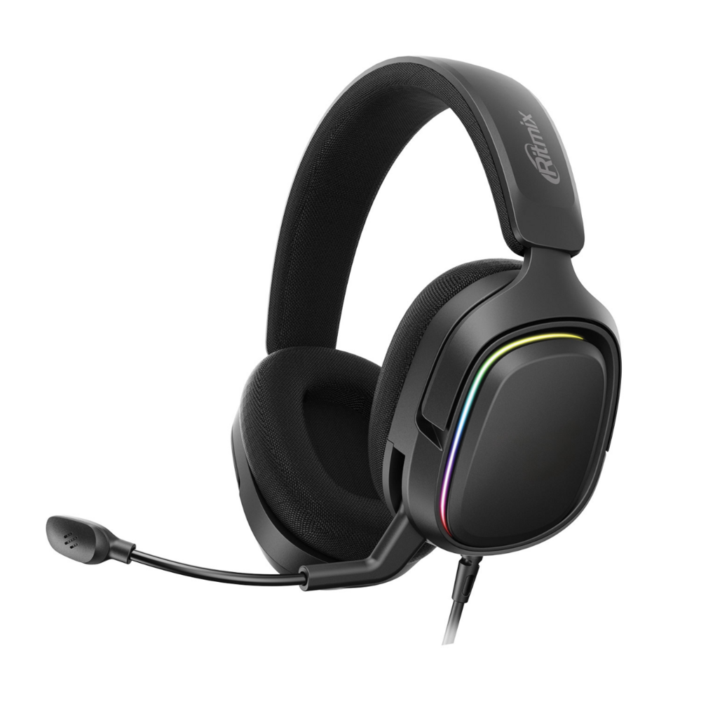 Компьютерная проводная гарнитура Ritmix RH-625M black