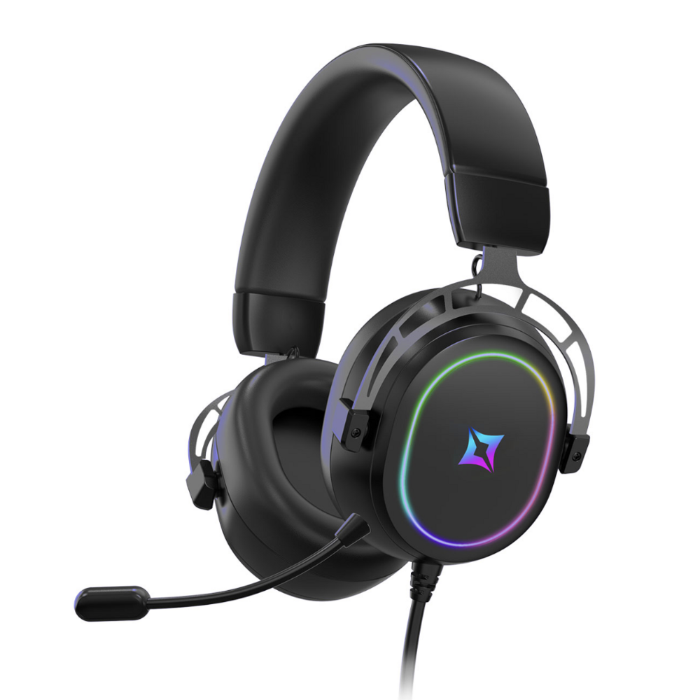 Компьютерная проводная гарнитура Ritmix RH-635M black