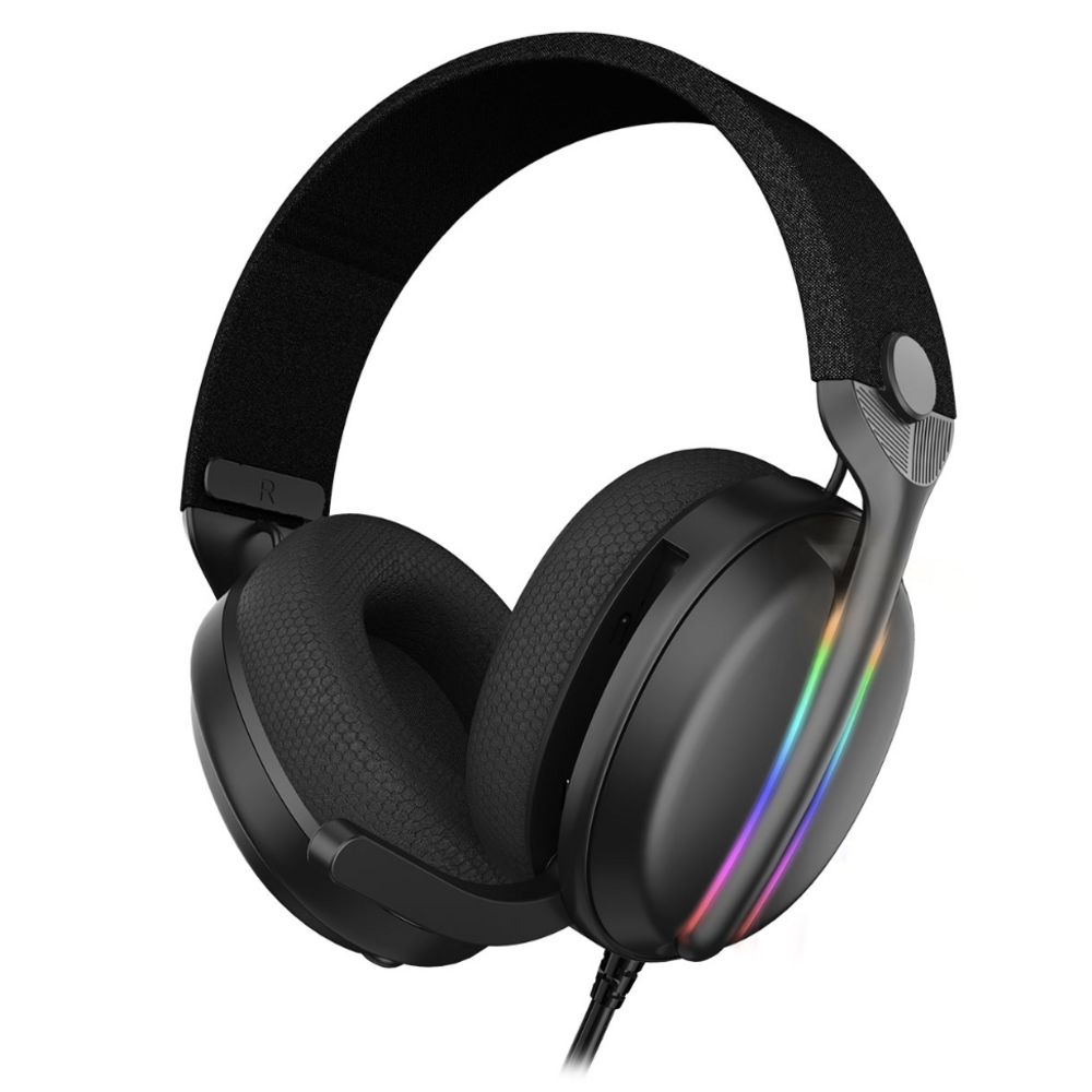 Компьютерная проводная гарнитура Ritmix RH-645M black