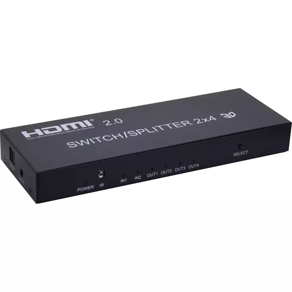 Коммутатор-распределитель HDMI 2x4 Reddylink RLS-SS24-2.0