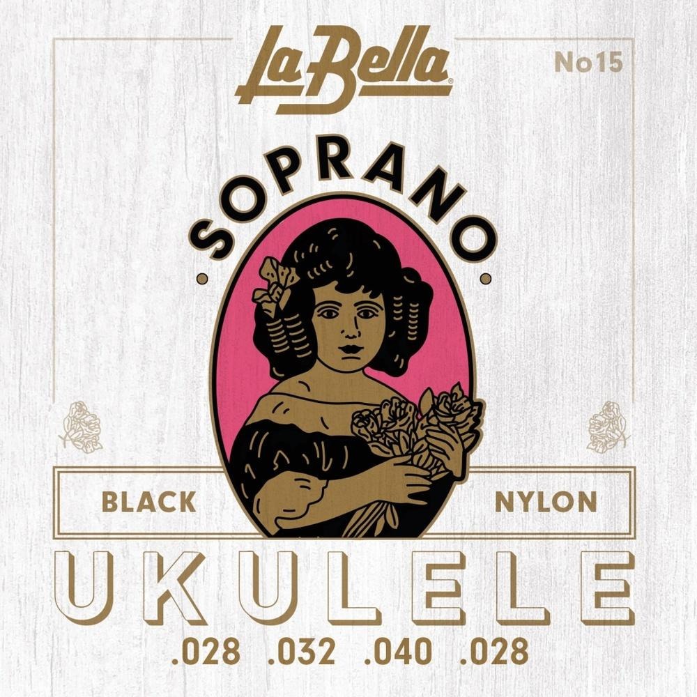 Комплект струн для укулеле La Bella 15-Soprano