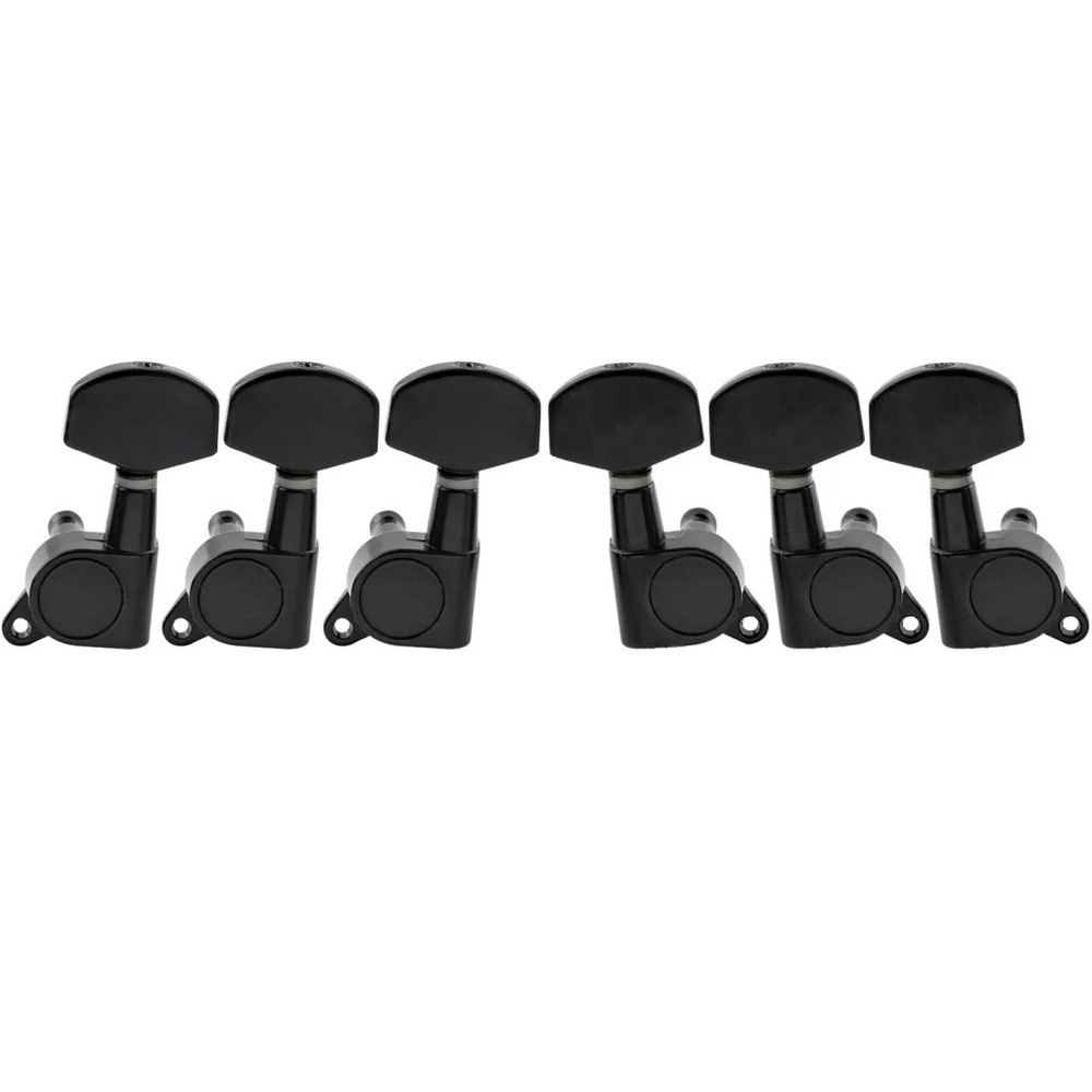 Колки для гитары 3+3 Musiclily MX1340BK-3MX1341BK-3