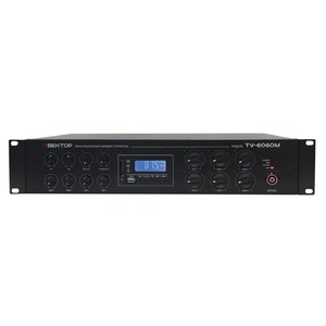 Микшер-усилитель комбинированный Вектор ТУ-6060М (V2)
