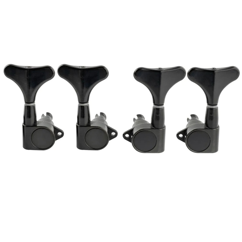Комплект колков для 4-струнной бас-гитары Musiclily MX1357BK-2MX1358BK-2