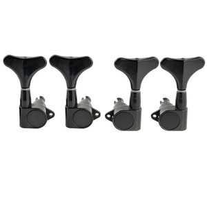 Комплект колков для 4-струнной бас-гитары Musiclily MX1357BK-2MX1358BK-2