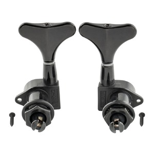 Комплект колков для 4-струнной бас-гитары Musiclily MX1357BK-2MX1358BK-2