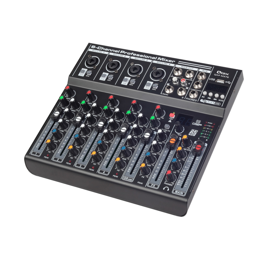 Аналоговый микшер QteX QAP MXT6