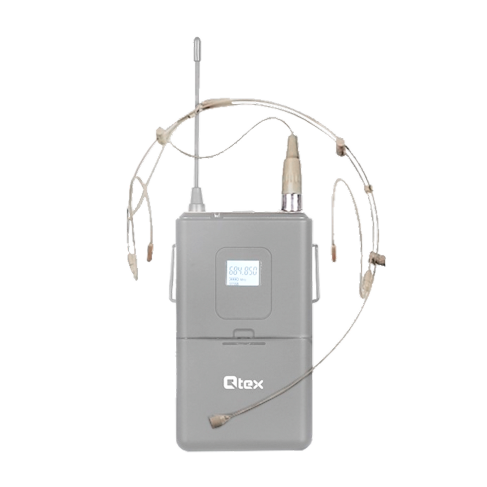 Микрофон с оголовьем телесного цвета QteX QAS HSMIC960
