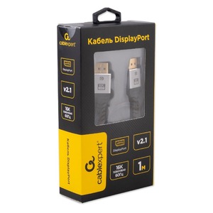 Кабель DisplayPort Cablexpert CCP-DP16K-1M 1.0m