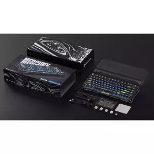 Клавиатура игровая GravaStar Mercury K1 Lite XTAL BLK RU