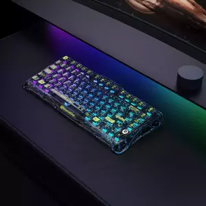 Клавиатура игровая GravaStar Mercury K1 Lite XTAL BLK RU
