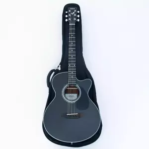 Акустическая гитара Saga SA600C BK With Bag