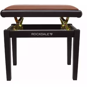 Деревянная банкетка для пианино с регулировкой высоты Rockdale Rhapsody 131 SV Brown