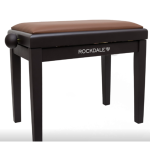 Деревянная банкетка для пианино с регулировкой высоты Rockdale Rhapsody 131 Brown Gloss