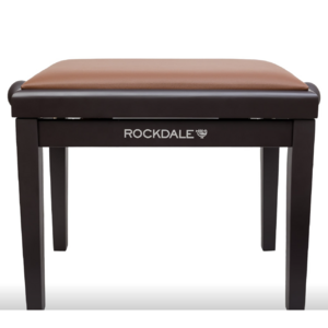 Деревянная банкетка для пианино с регулировкой высоты Rockdale Rhapsody 131 Brown Gloss