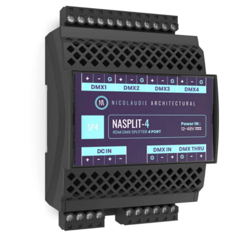 Сплиттер для DMX NICOLAUDIE ARCHITECTURAL NASPLIT-4